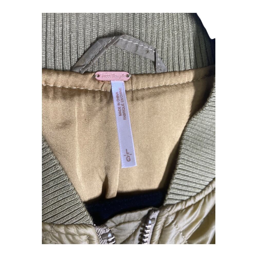 Free People Women's Easy Quilted Bomber Jacket - Picture 4 of 6